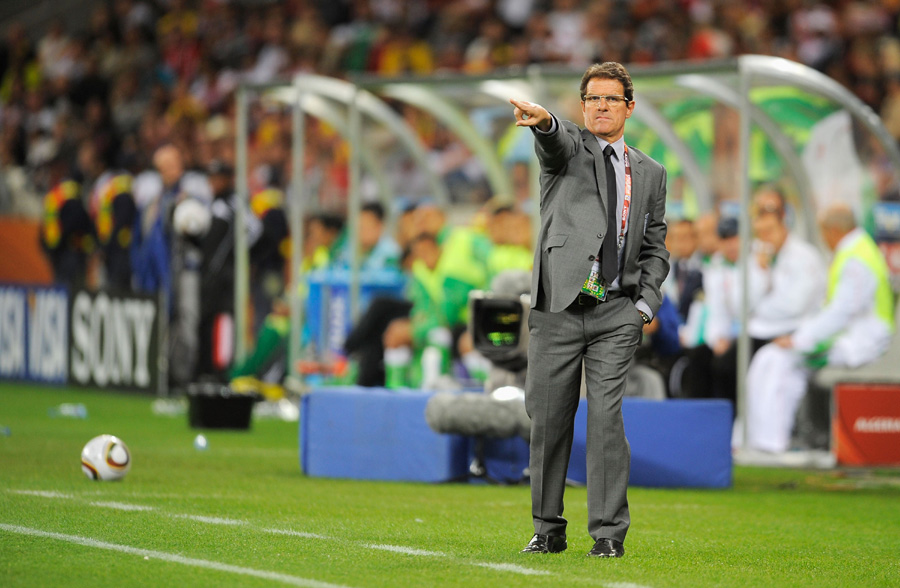 Fabio Capello issues instructions against Algeria